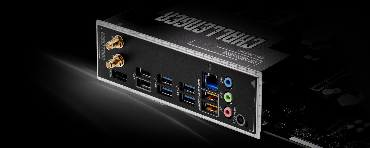 Pre-Installed IO Shield